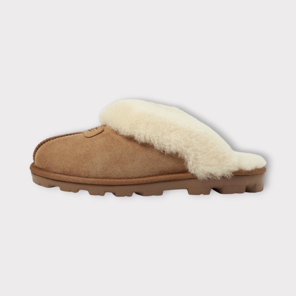 Womens UGG Coquette Slipper - Chestnut Suede. 5125 - Picture 6 of 7